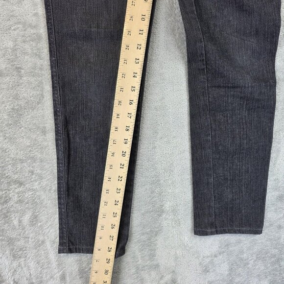 Joes Jeans Jeans Womens 25 Gray Berlin Skinny Stretch Denim Made USA BRLN BLK - Picture 4 of 11
